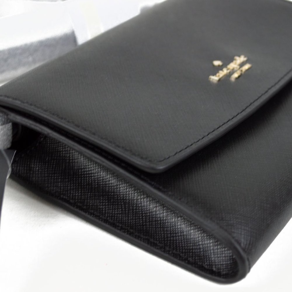Kate Spade Black Perry Wallet on String - Picture 6 of 12